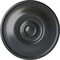 Ekena Millwork Jefferson Ceiling Medallion (Fits Canopies up to 2 7/8"), Hand-Painted Pewter, 11 3/4"OD x 3/8"P CM12JEPES - alternate 1